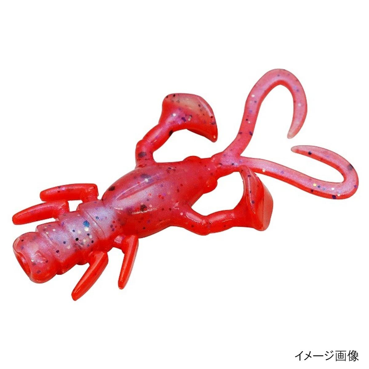 Jackall Worm Baby Dragon SW 2inch Glow Boke Crab