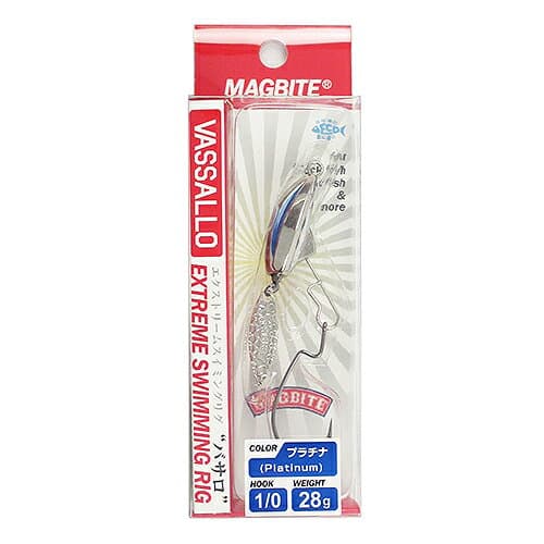 MAGBITE Basaro Extreme Swimming Rig 28g 05 Platinum