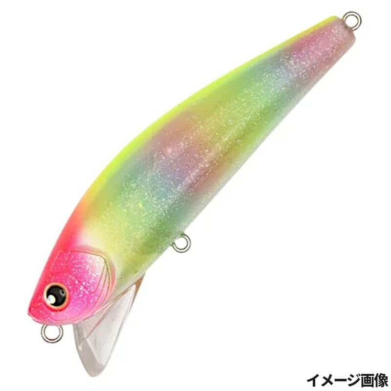 Longin Seabass Lure Wakey Boo sinking 112mm 37g #067CPink Head Pearl Candy