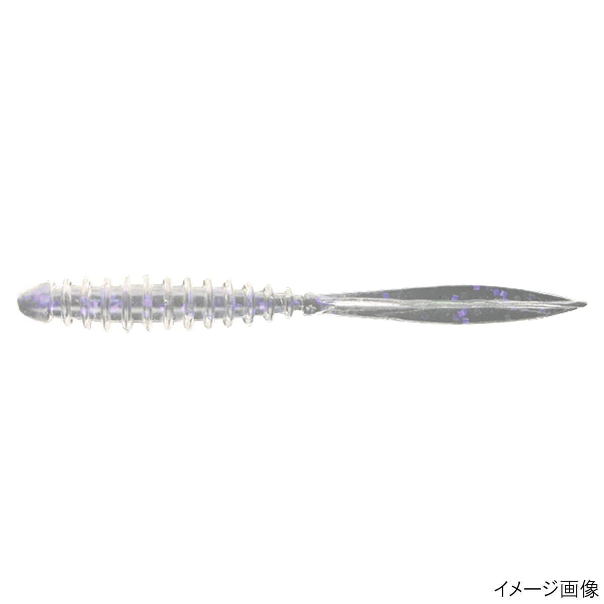 Jackall Worm Peke Ring 2.5inch Noresore Neon