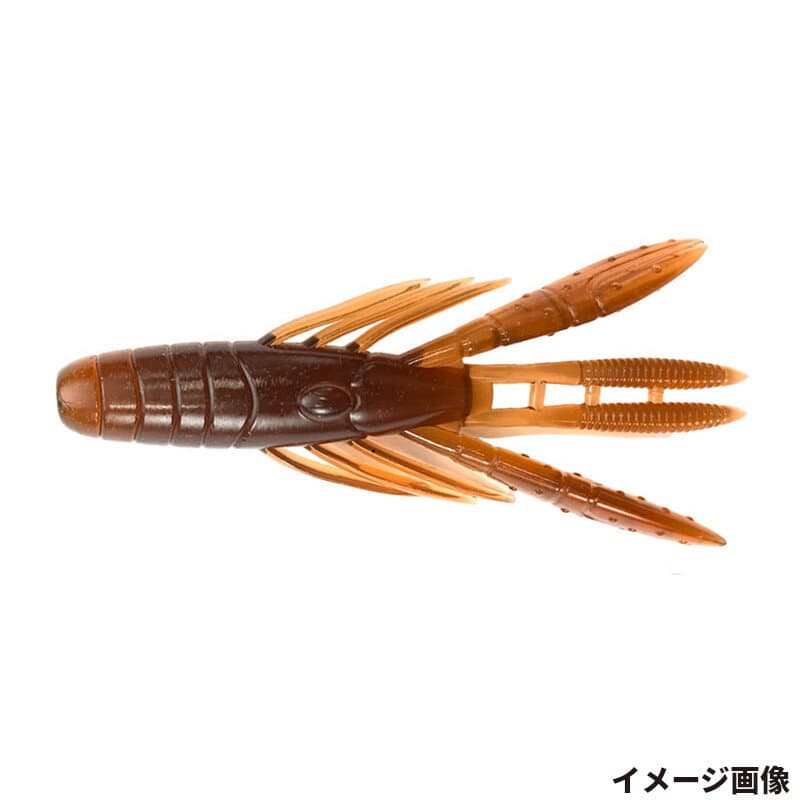 Imakatsu Worm Dynagone 3inch #S-469 Dark Lever
