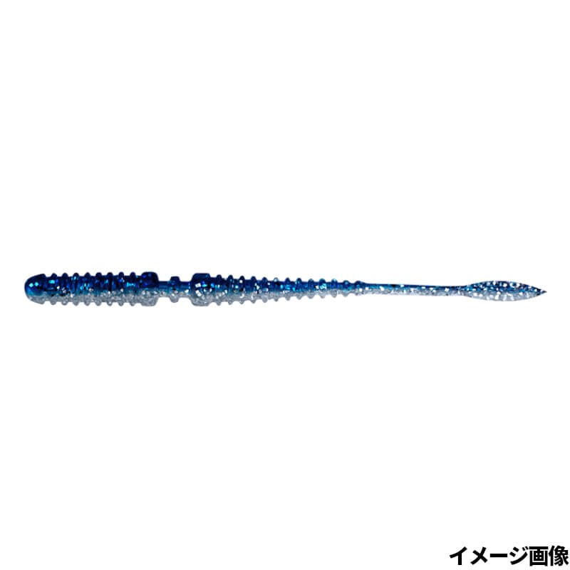 Jackall Worm Peke Ring Tide Max 2.7inch Sparkle Sardine