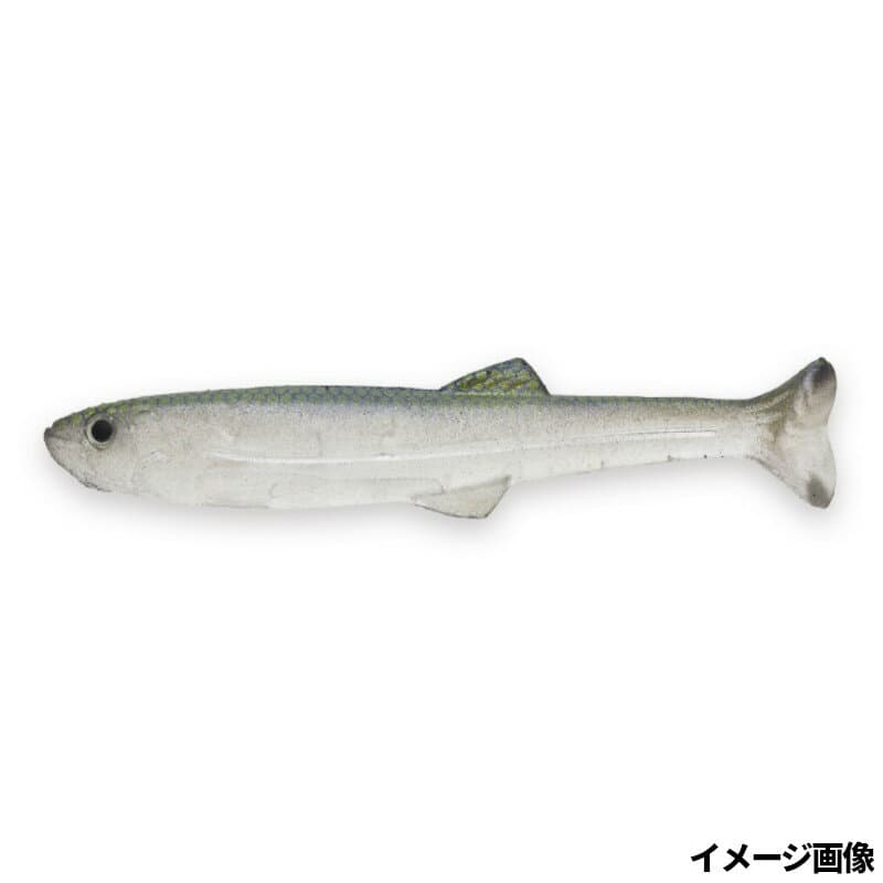 Imakatsu Worm Huddle Swimmer elastomer 4inch #S-205 Blue Stripe