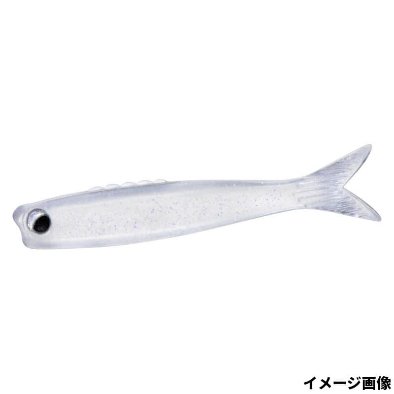 Daiwa Worm Gekkabijin Chibi Roll 1.7inch Kirameki Clear