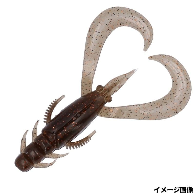 Daiwa Silver Wolf Urban Crawler 2.5 inch Green Pumpkin UV Copper