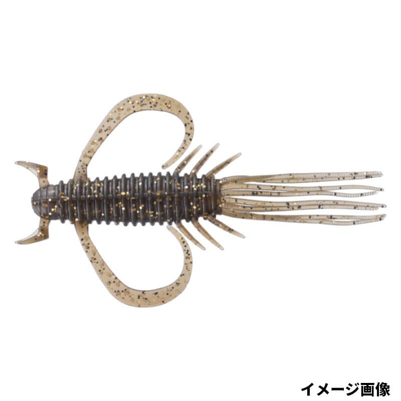 O.S.P Worm Fullter Tube 2.5inch W074 Green Pumpkin Gold