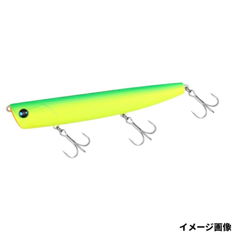 Daiwa Morethan Burst Upper 110F Ratlin Matte Lime Chart
