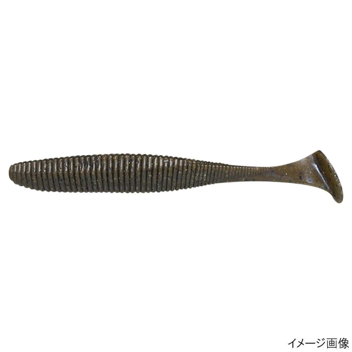 Jackall Rhythm Wave 3.8 inch Green Pumpkin Pepper