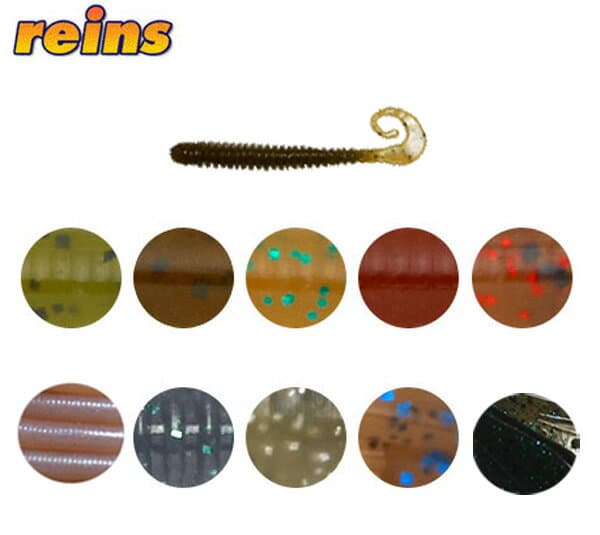 【NBC・FECO認定商品！】 レインズ（reins） エコ 2.5インチ Gテールサターン 【メール便OK】