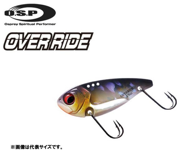 O.S.P Bass Lure Over Ride 3/16oz OR06 Cosmo Black