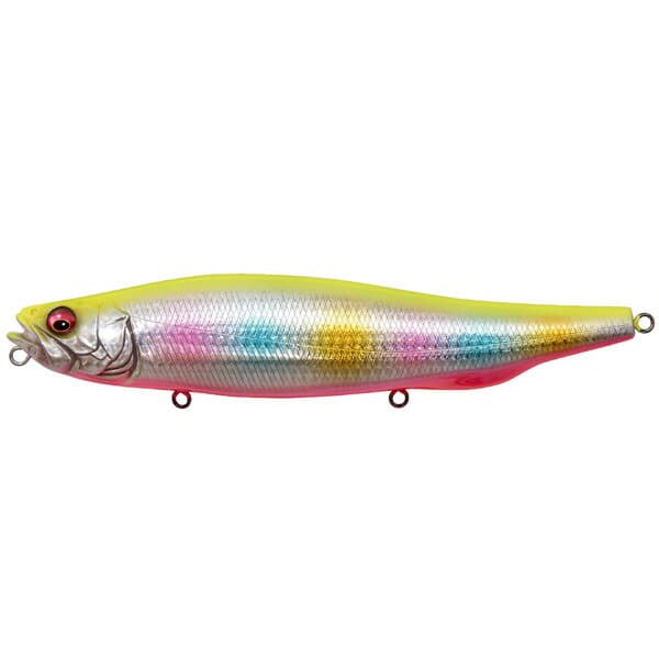 Megabass Megadog 180 #GG Chart Back Rainbow PB