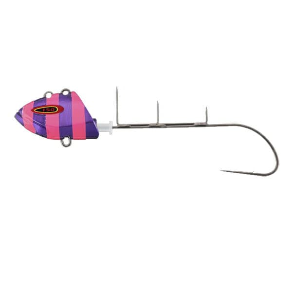 Jackall Replaceable Hook Anchovy Dragon Tenya 20 (75g) Purple / Pink Glow Stripe