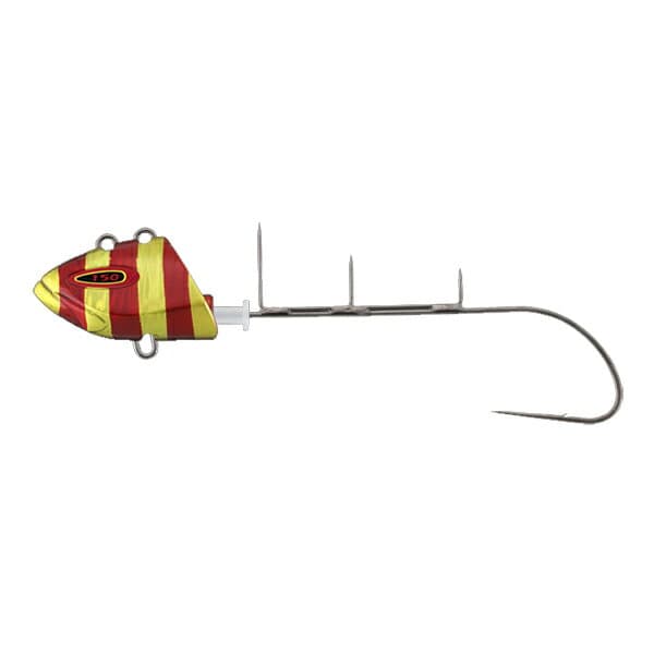 Jackall Replaceable Hook Anchovy Dragon Tenya #20 (75g) Red Gold Stripe