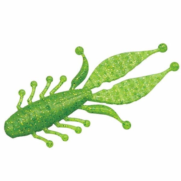 Evergreen Worm Kicker Bug 4inch #35 Chart GD/GR
