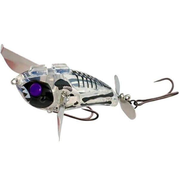 Jackall Pompadour jr. Namazu Custom Glass Frog Bone