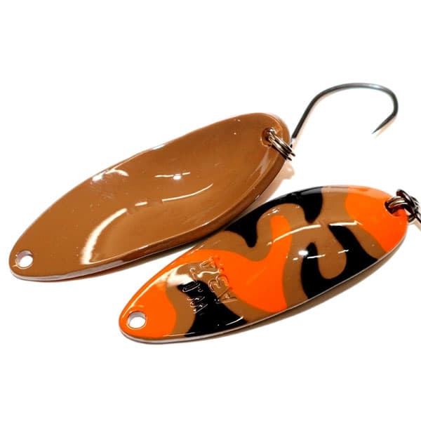 ウォーターランド アルミン 3.4g #C02.ブラウン/オレンジカモ 【メール便OK】