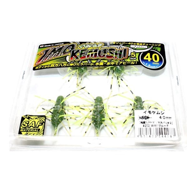 Gee Crack Imokemushi 40mm #202 WM/Blue F