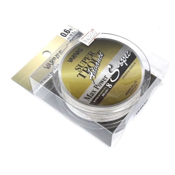 Varivas Super Trout Advance Max Power PE S-spec 200m #1.5 Champagne Gold/White