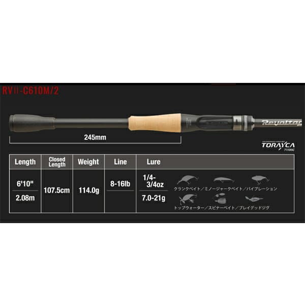 Jackall Revoltage RV II-C610M/2