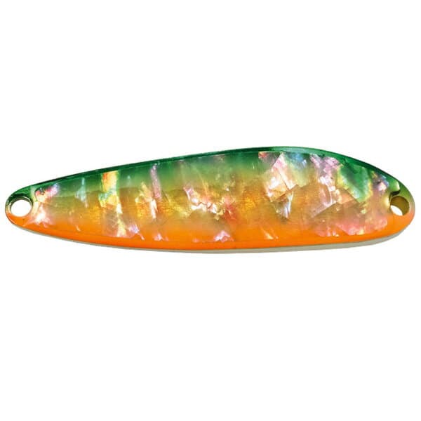 Tiemco Lightning Wobbler Abalone Model 18g 63mm #504 Abalone Green G Orange
