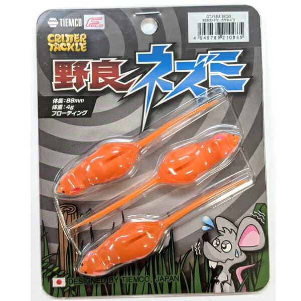 Tiemco CT Wild Mouse ECO 29 Fire Kaya Mouse