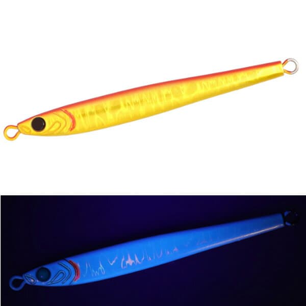 Daiwa Metal Jig TG Bait Slim 100g MG Keimura Red Gold