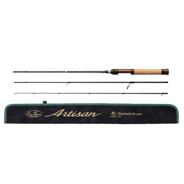 Evergreen Artisan Mountain Stream AMSS-510 3 Pieces Spinning Rod