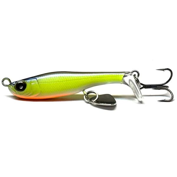 Nishine Lure Works Saugeen 40 40mm 3.1g #2 BPB Chartreuse