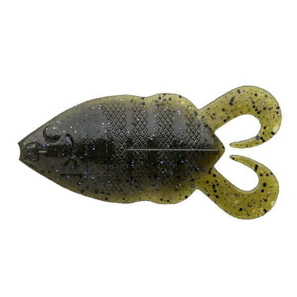 ノリーズ エコ フリップコギル 3.6インチ 5pcs #317 ライトグリーンパンプキン ブルーFlk. 【2つまでメール便OK】【FECO認定商品】