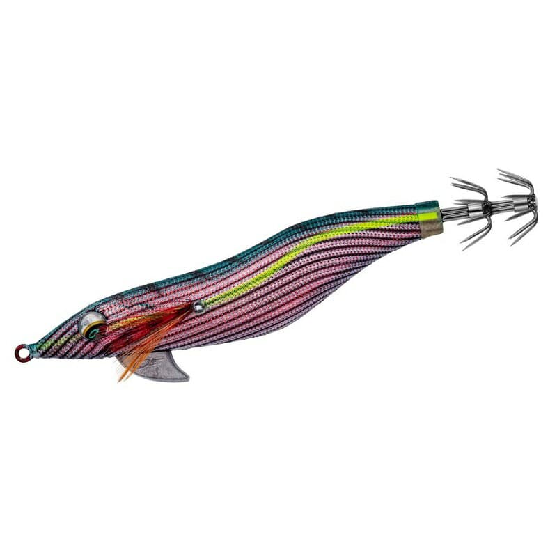Daiwa Egi Emeraldas Fall LC RV #3.5 Red - Striped Army Green Cedar