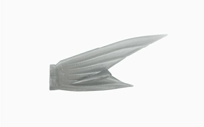 Galapagos Grace Comet Tail Plus Soft #3 Metal Silver