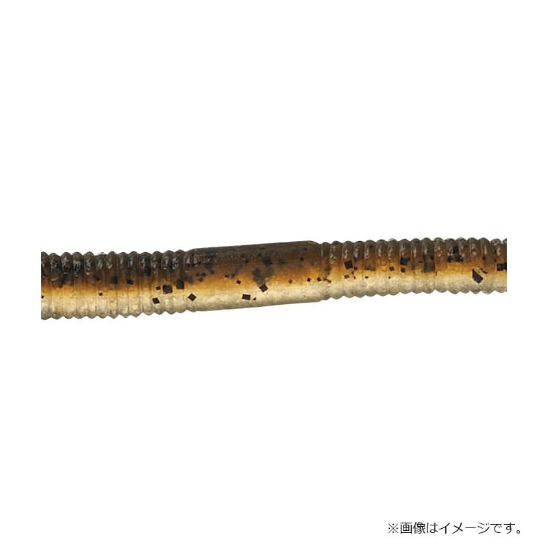 Jackall Flick Shake 3.8 inch 2-Tone Green Pumpkin / Cinnamon