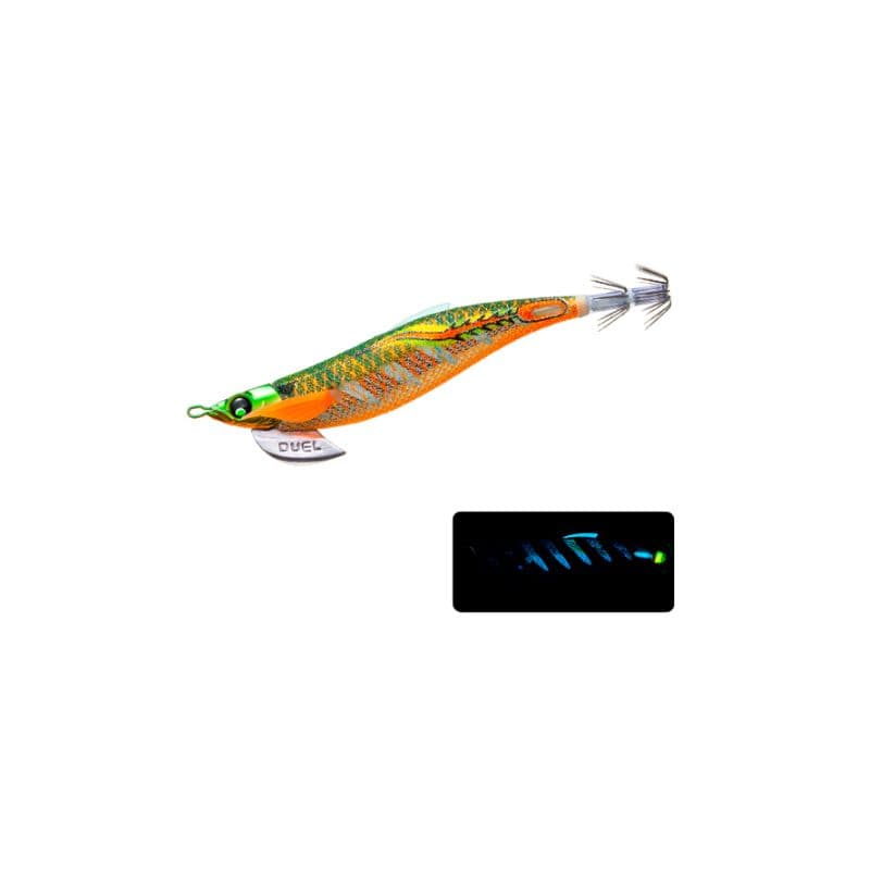 デュエル EZ-Q フィンプラスランガン 3.5号 BLGM ブルー夜光ゴールドグリーン | 釣具 釣り フィッシング