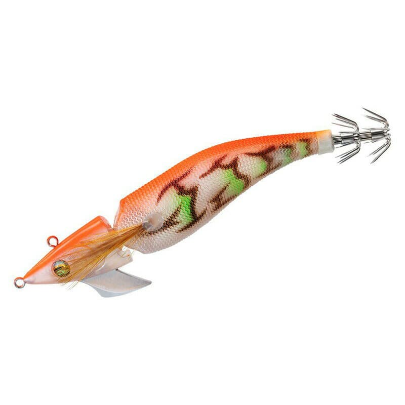 Daiwa Egi Emeraldas Amorous Joint #3.0 Luminous - Orange Shrimp