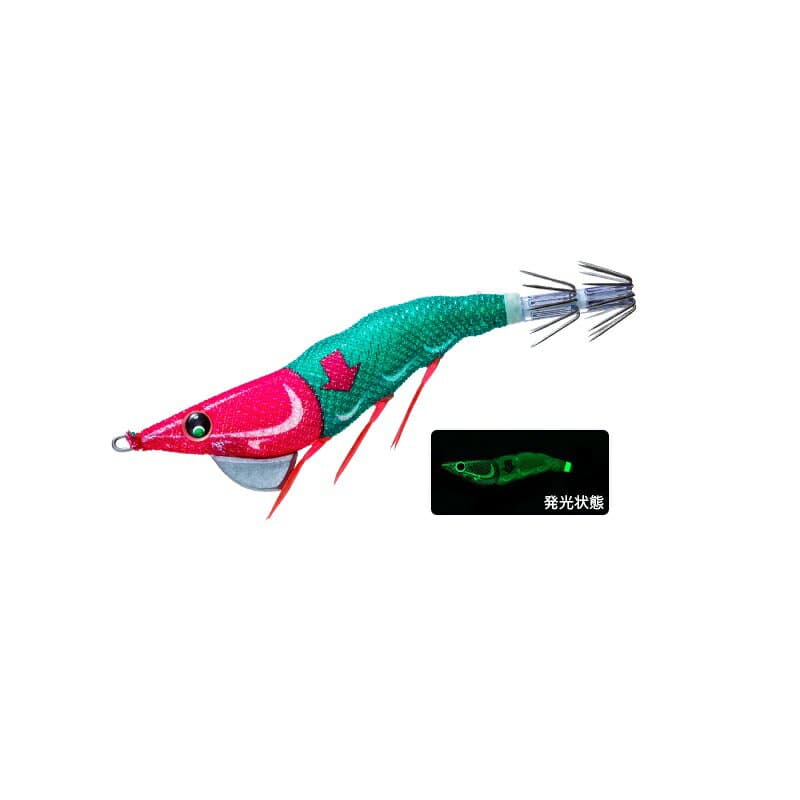 Duel ez-FALL Slow Sinking 2.5 LRM Luminescent Red Green