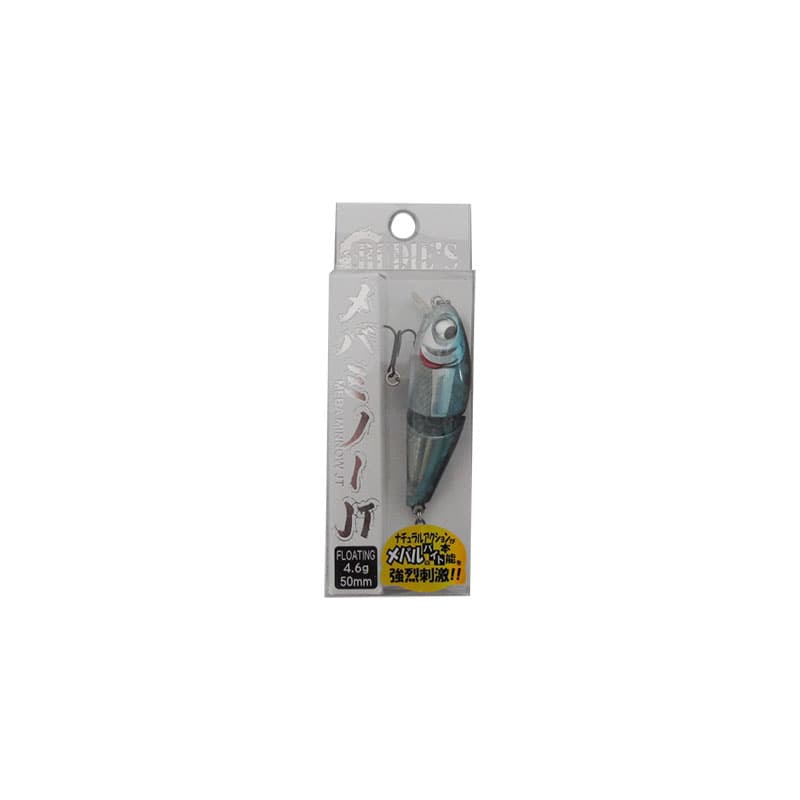RUDIE'S Meba Minnow JT Floating Clear Kibinago