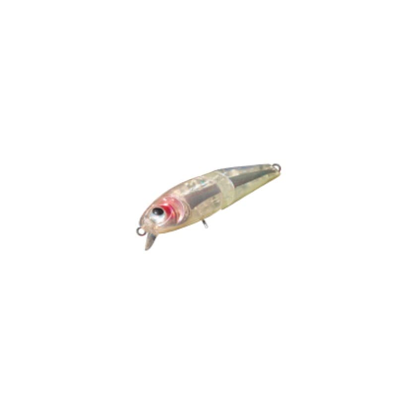 Rudie's Meba Minnow JT Sinking Clear Belly Glow