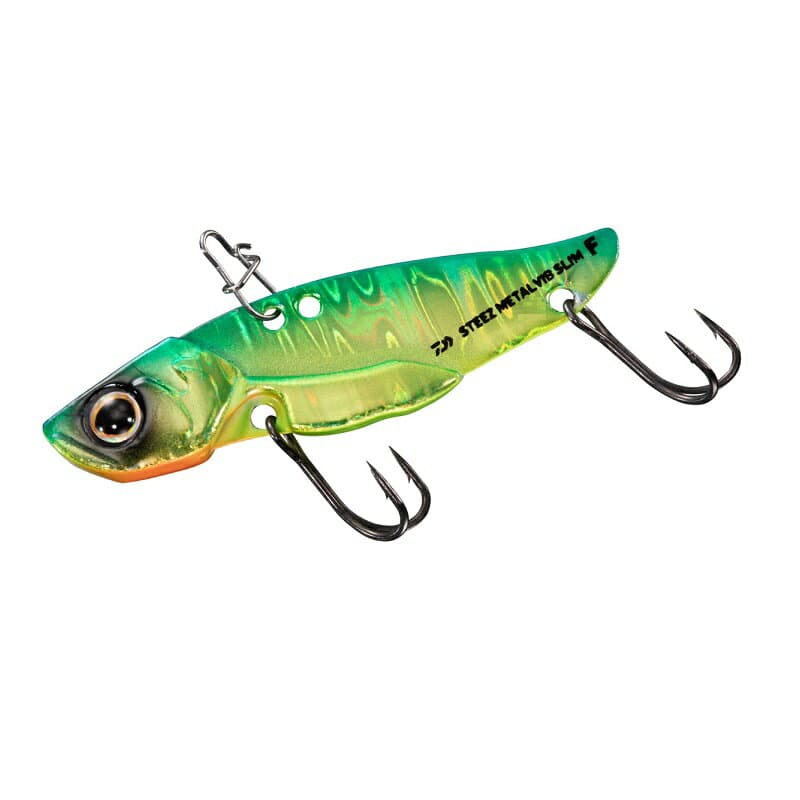Daiwa Bass Lure Steez Metal Vibe Slim 5g Blue Back Chart