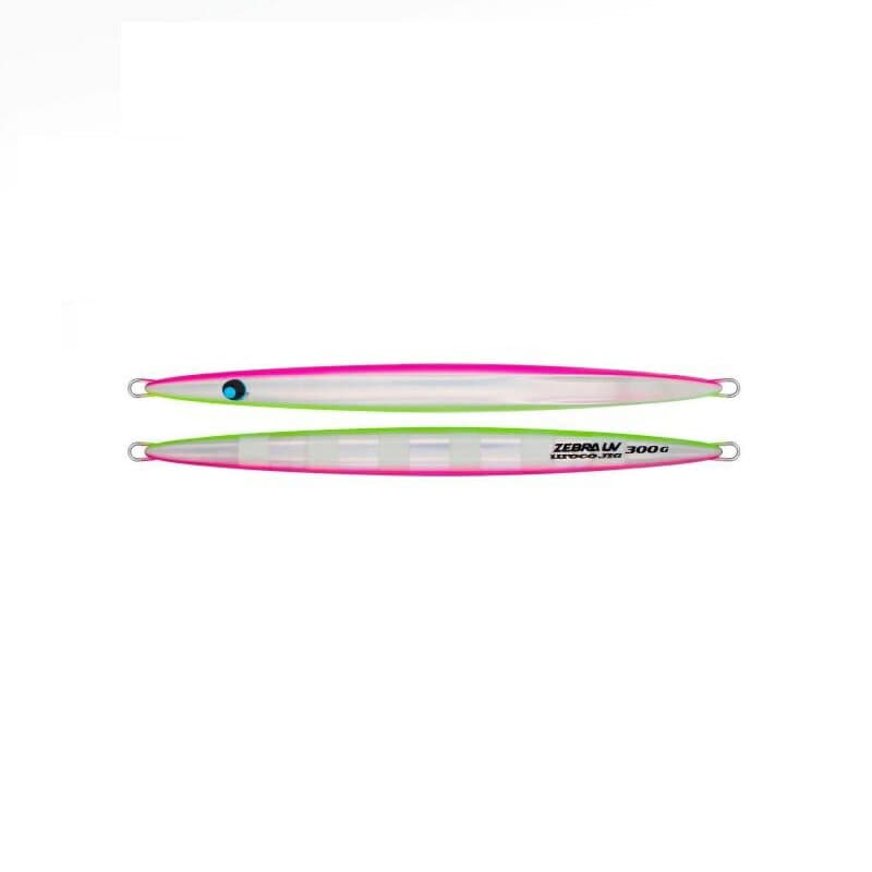 UROCO Uroco Jig 300g #507UVZ Pink & Chart Shell / UV Zebra
