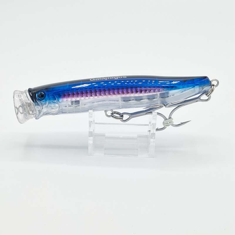 Galapagos Tackle House Feed Popper 135 002 Kuroshio Blue