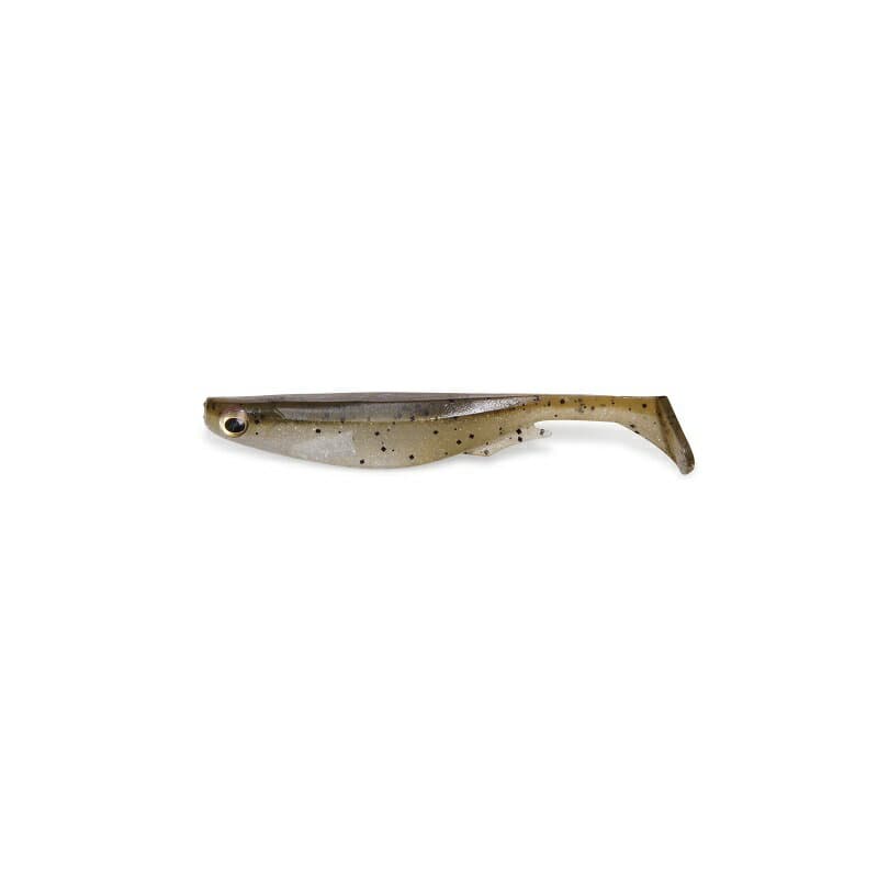 Megabass Spark Shad 3.6 inch Green Pumpkin Shad
