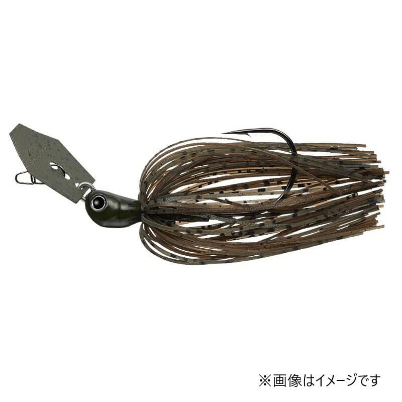 Evergreen Bladed Jig Jack Hammer Baby Jack 3/8oz #100 Dark GRPK