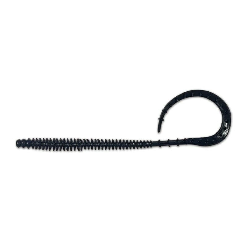 Crazy Ocean Umikemushi Curly Long High Float #104 Silhouette Black (HF)