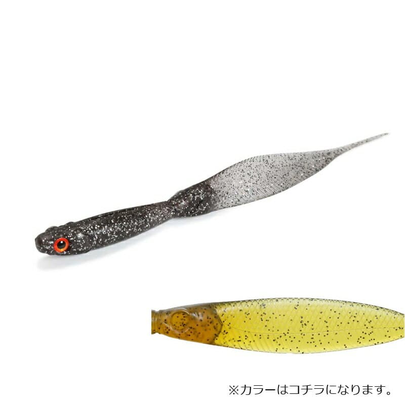 Issei Worm Liar Minnow Flat Sakana Sakana 3.8inch #74 Shrimp Goby