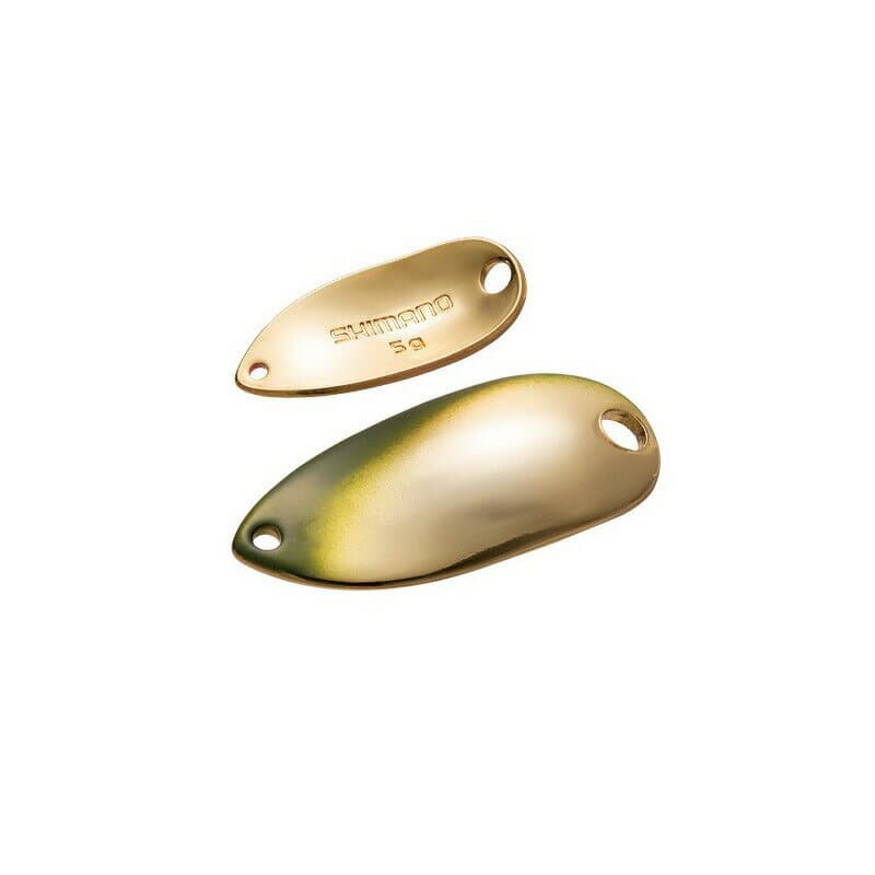 Shimano Cardiff Roll Swimmer Premium Plating 2.2g TR-M22R #73T Green Gold