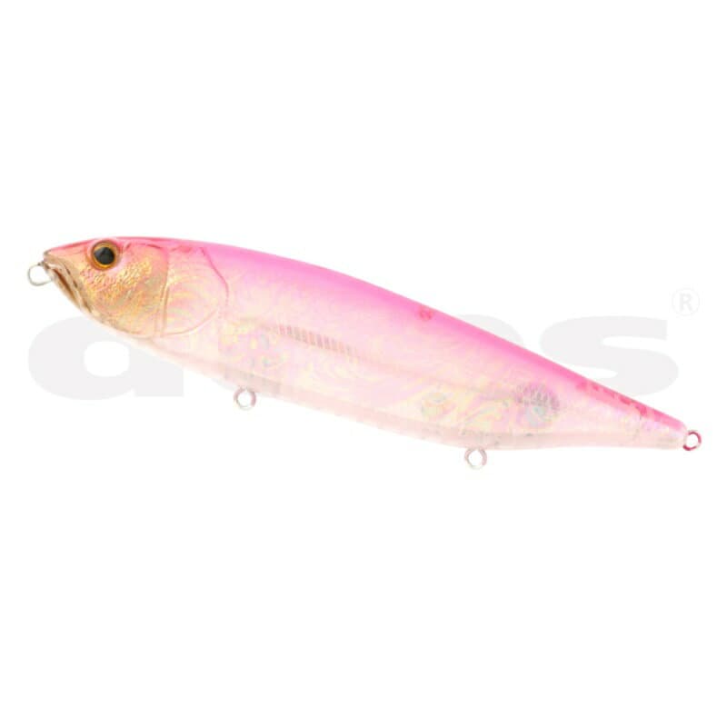 Deps Bass Lure Huge Pencil Walker Silent #04 Aurora Pink