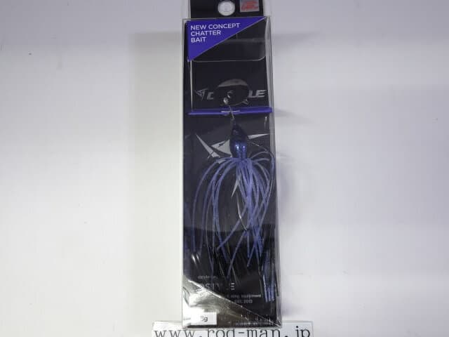 Dstyle Bladed Jig D-Blade 8g Black Blue Back