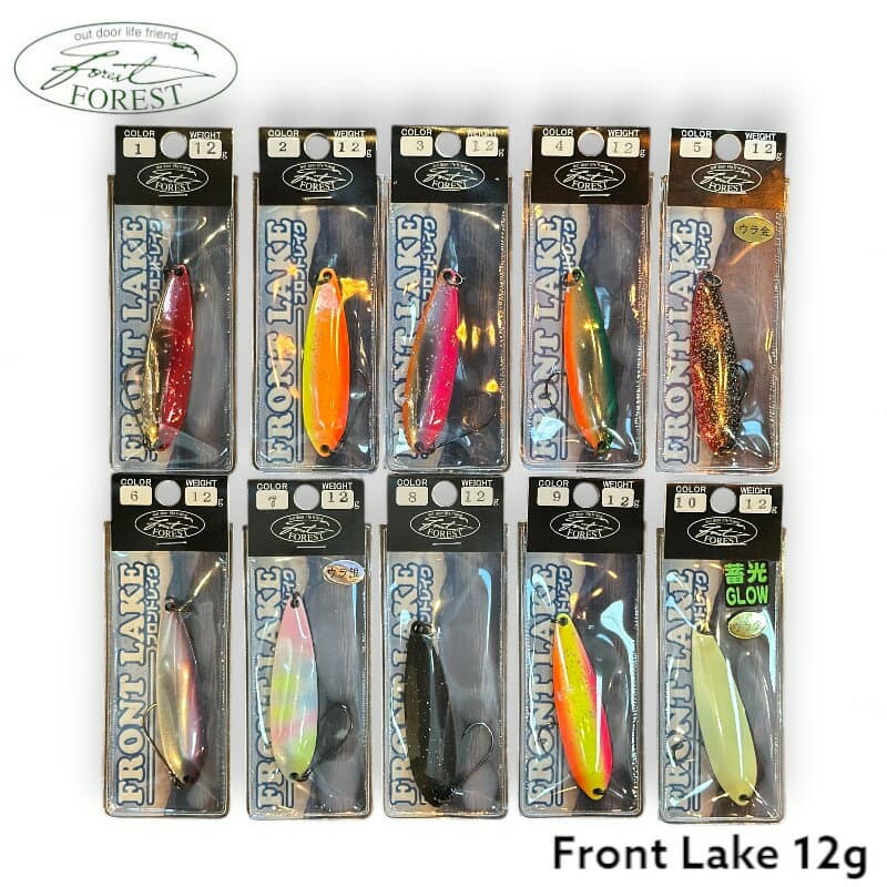 【FOREST】 フォレスト フロントレイク 12.0g Front Lake 湖攻略用 スプーン ルアー フィッシングツール アウトドア
