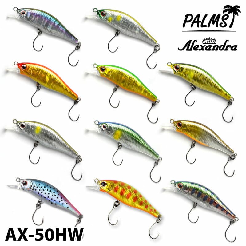 【Palms】パームス アングラーズリパブリック Alexandra アレキサンドラ AX-50HW 50mm ルアー フィッシングツール アウトドア ネイティブルアー