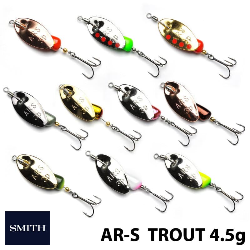 Smith AR-S Trout Model 4.5g AR Spinner Lure